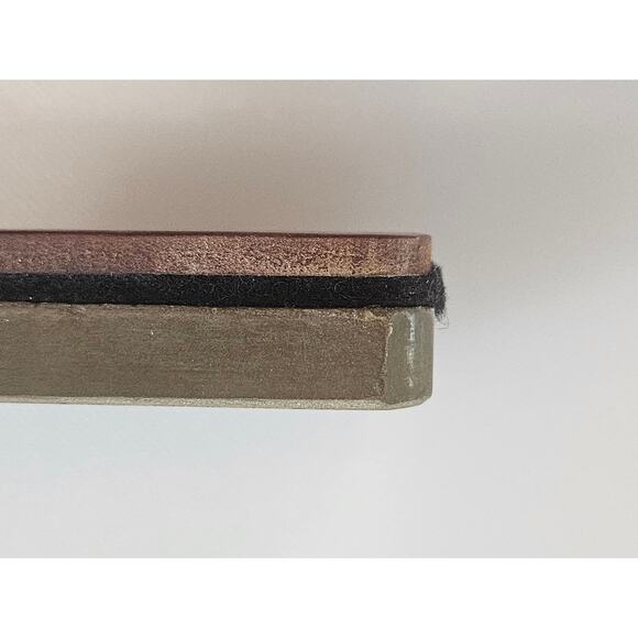 Antique Leather Strop Block It Gives Razors Sharp Edges in original box - Picture 4 of 8